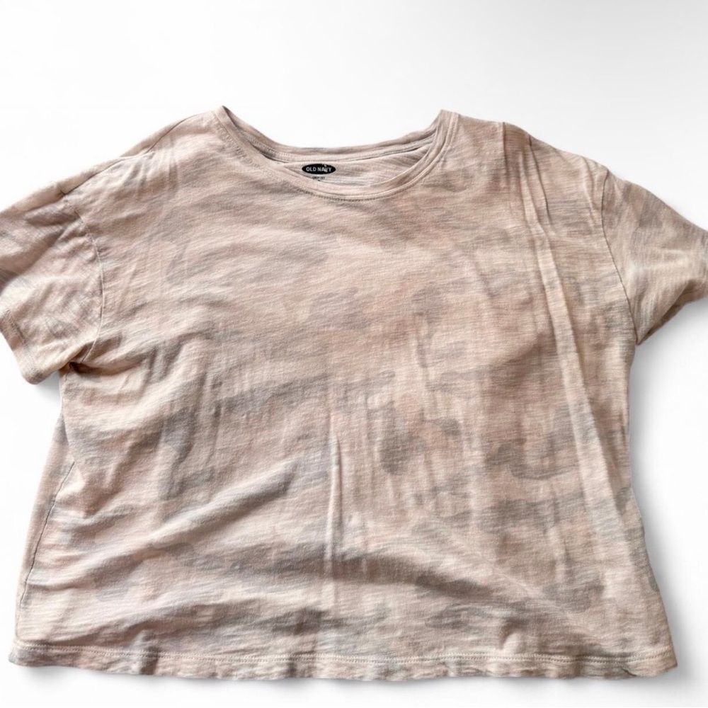 Old Navy Camo Short Sleeve Tee